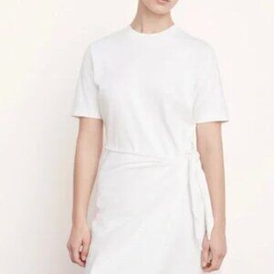 NWOT Vince Side-Tie Cotton Dress Size M